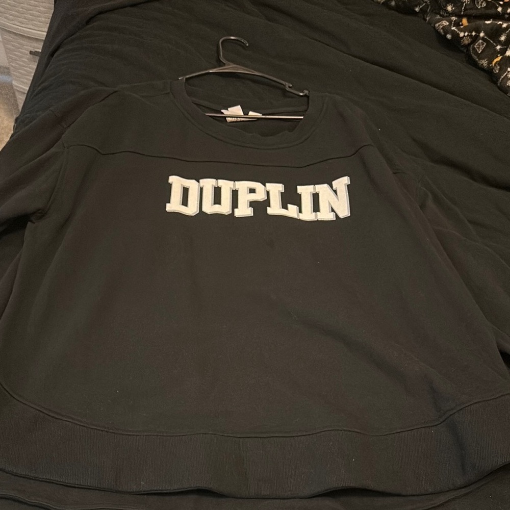 Black Duplin Sweatshirt